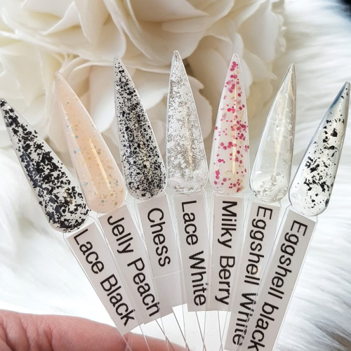 Preview: UV Gel - Effect Gel - Lace Black